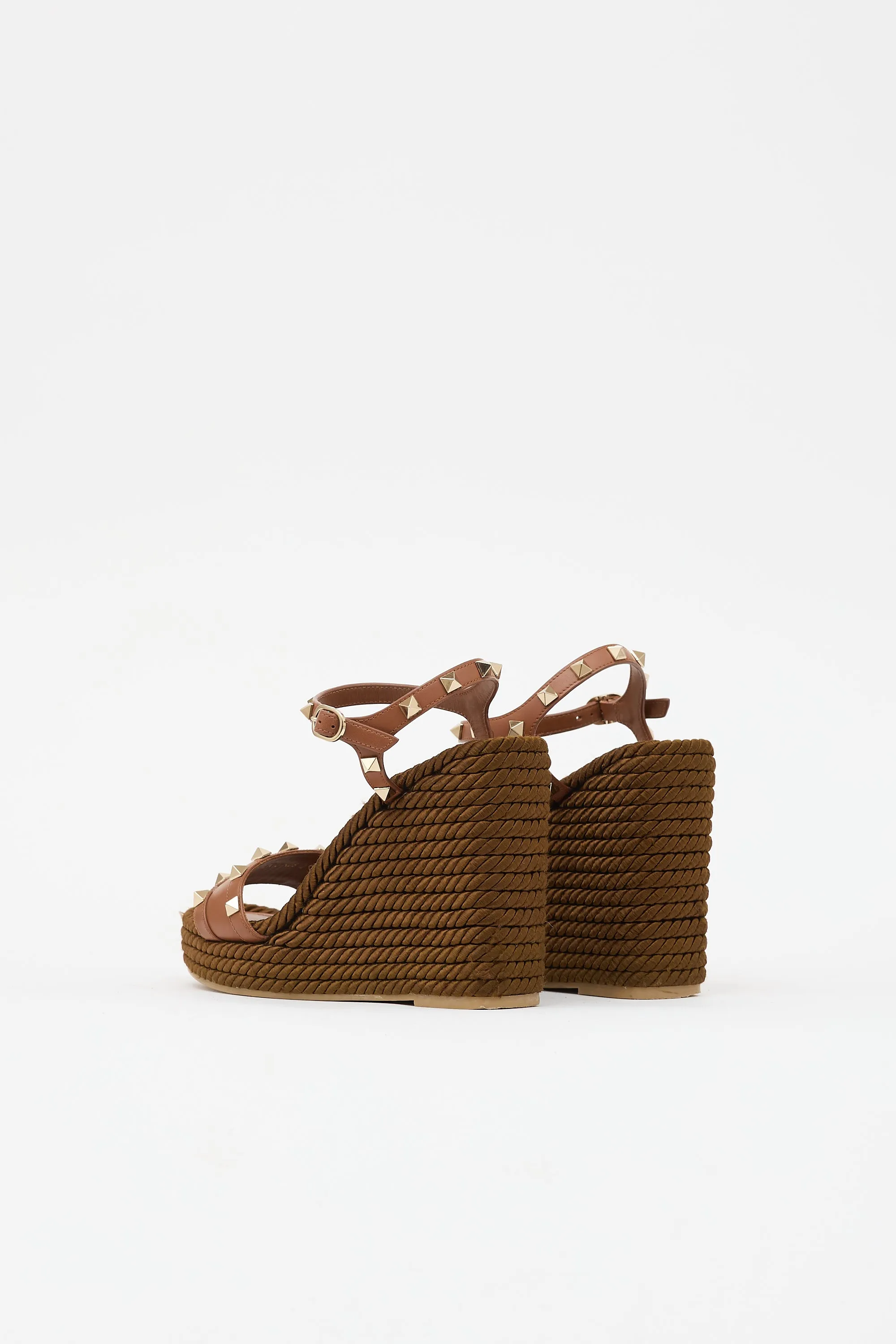 Leather Torchon Espadrille Sandal sold by VSP Consignment product image thumbnail 4