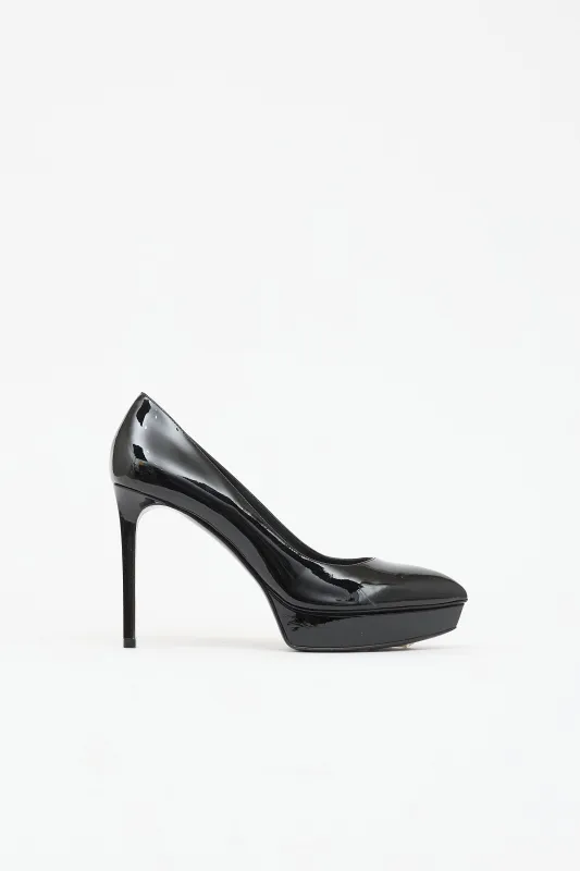 Patent Platform Pump made by Yves Saint Laurent
