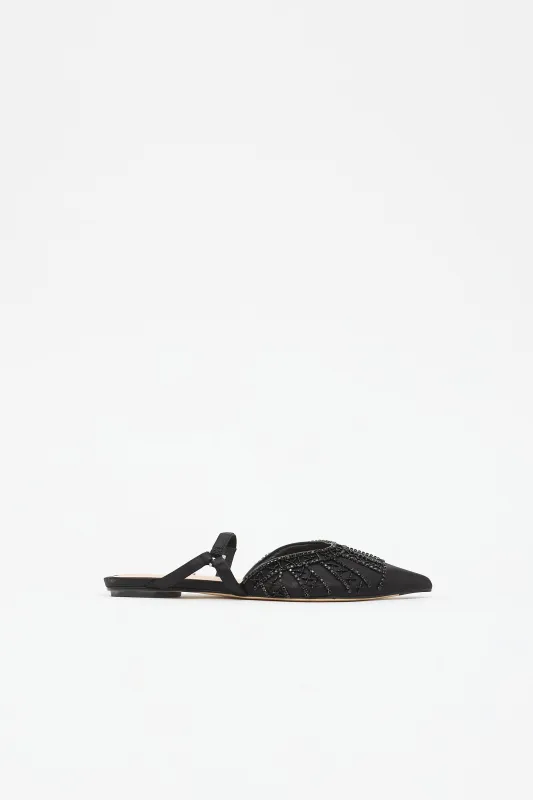Mesh Pointed Toe Mule made by Fendi