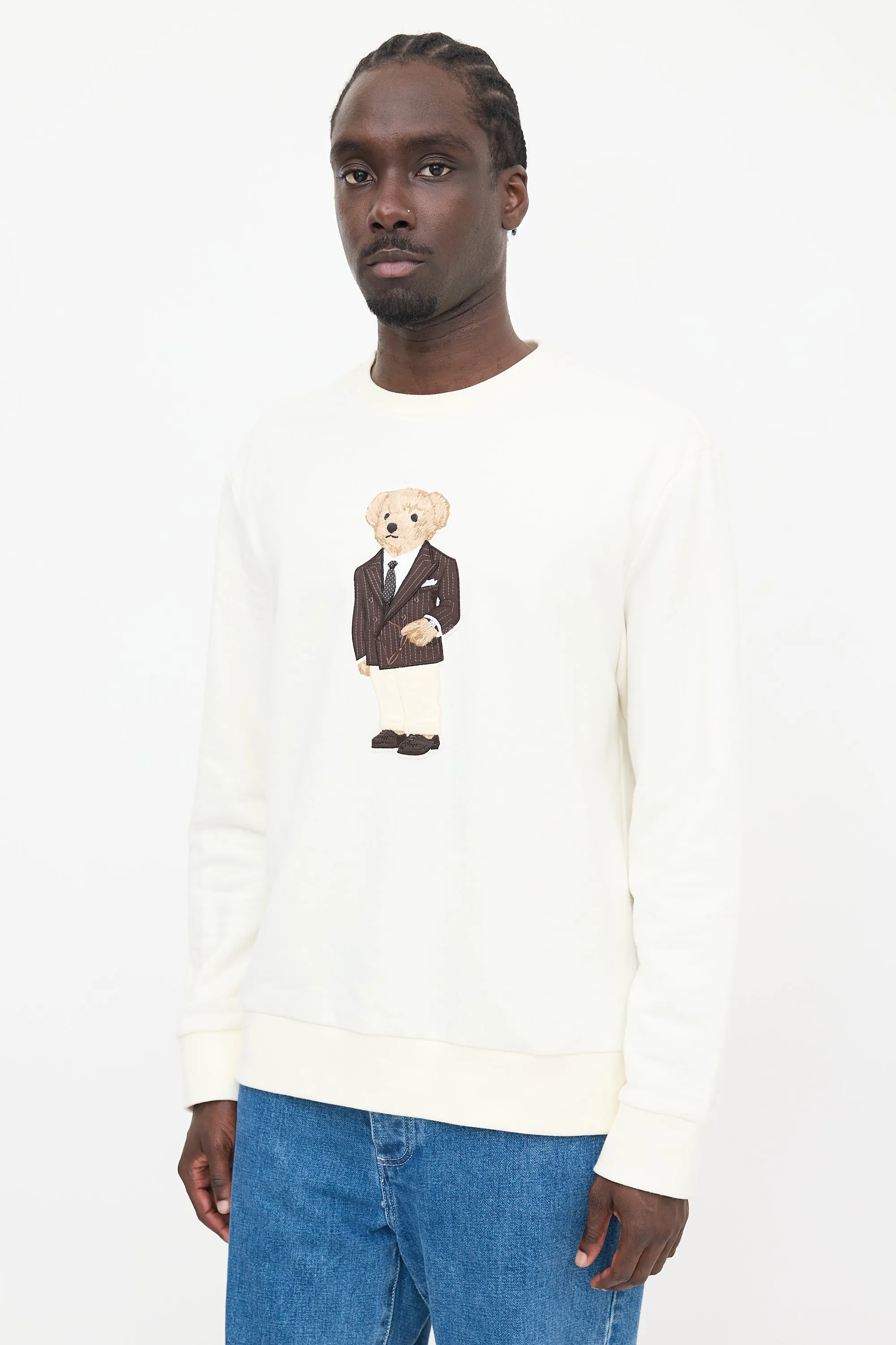 Purple Label Patch Sweater sold by VSP Consignment product image thumbnail 3
