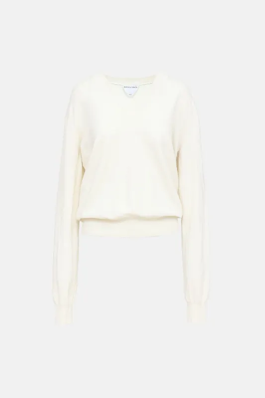 Wool V-Neck Sweater made by Bottega Veneta