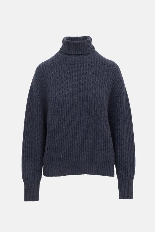 Metallic Cashmere Sweater made by Brunello Cucinelli