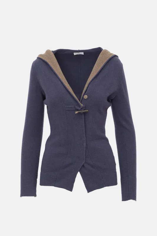 Cashmere Toggle Hoodie made by Brunello Cucinelli