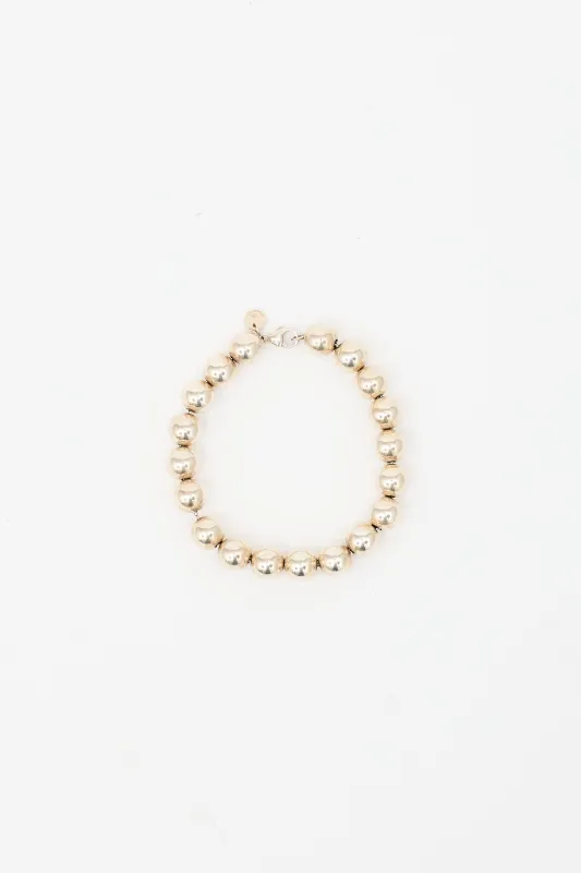 Sterling Silver HardWear Ball Bracelet made by Tiffany & Co.