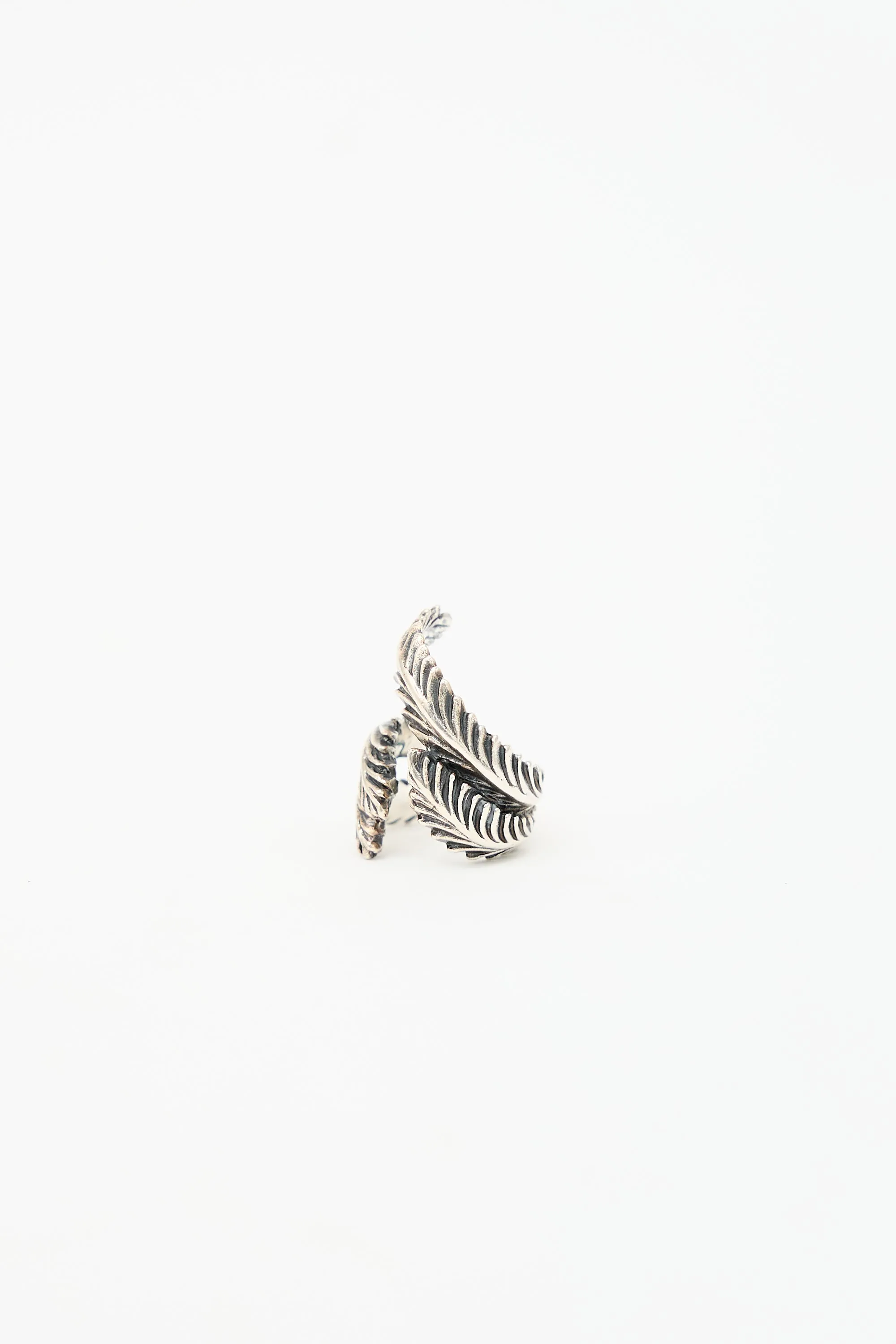 950 Silver Feather Ring sold by VSP Consignment product image thumbnail 2