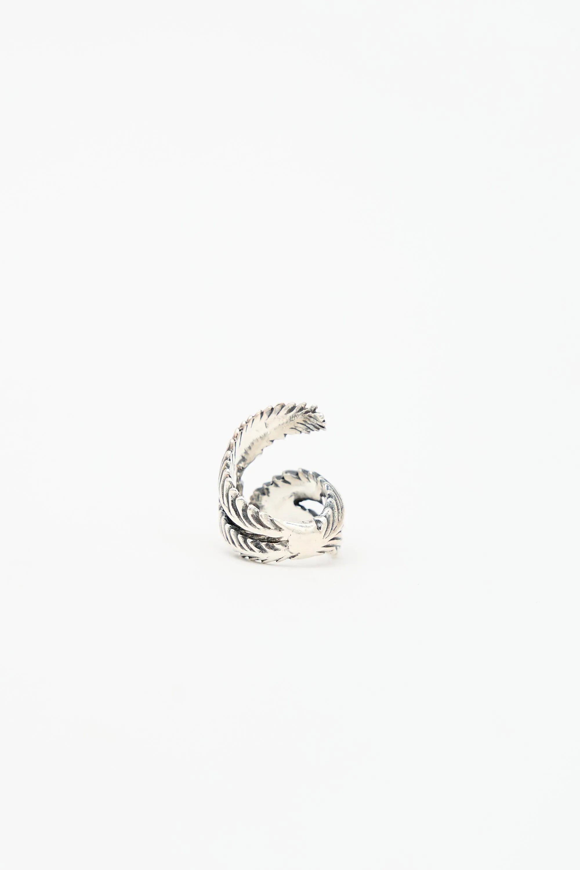 950 Silver Feather Ring sold by VSP Consignment product image thumbnail 3