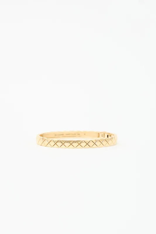 18k Gold Coco Crush Bracelet made by Chanel