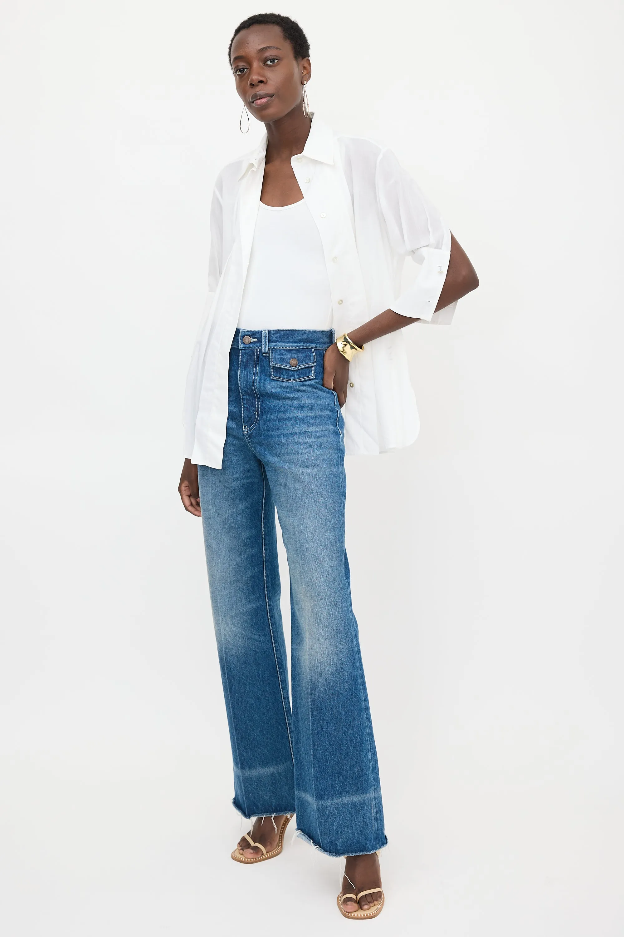 Flared Leg Jeans sold by VSP Consignment