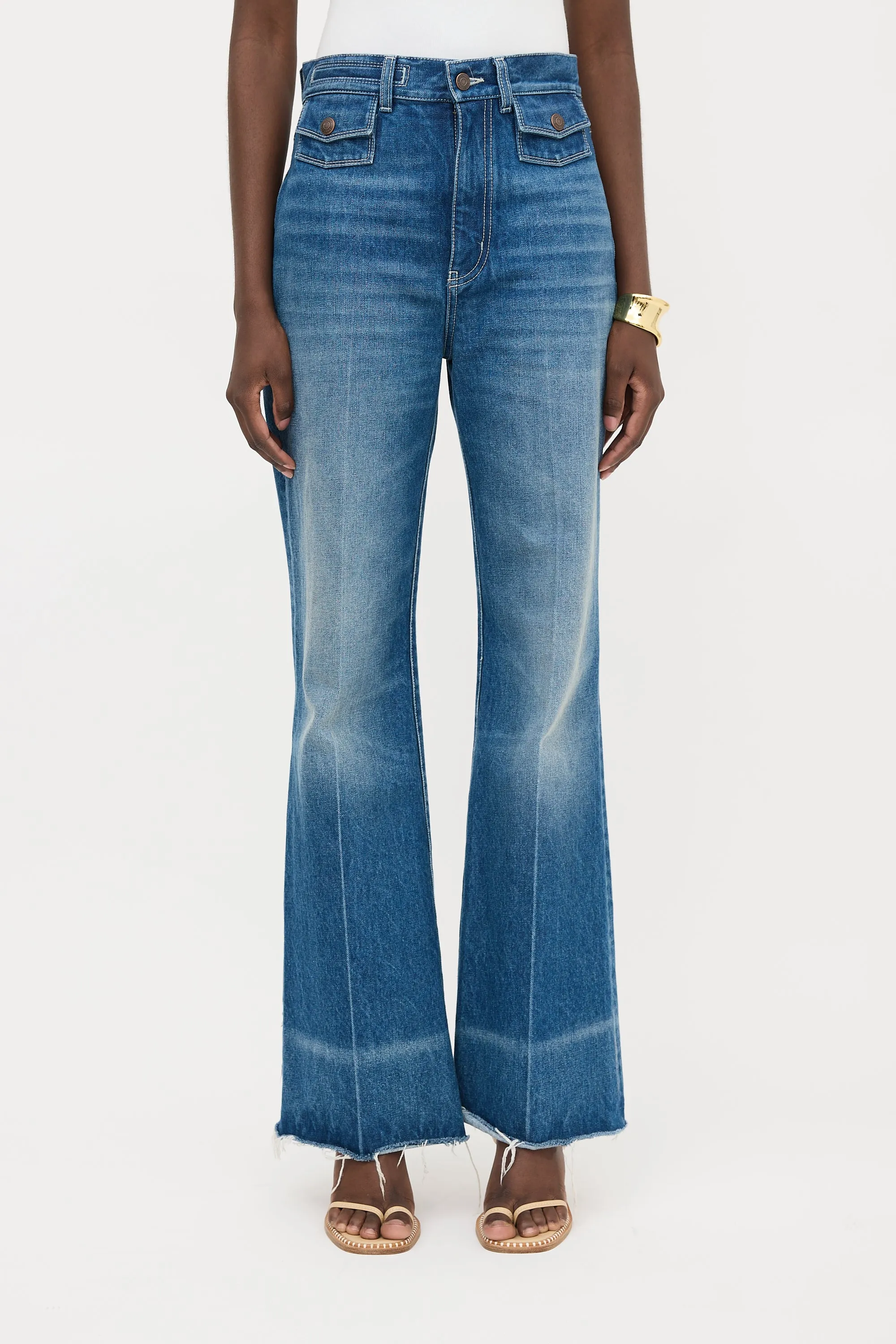 Flared Leg Jeans sold by VSP Consignment product image thumbnail 2