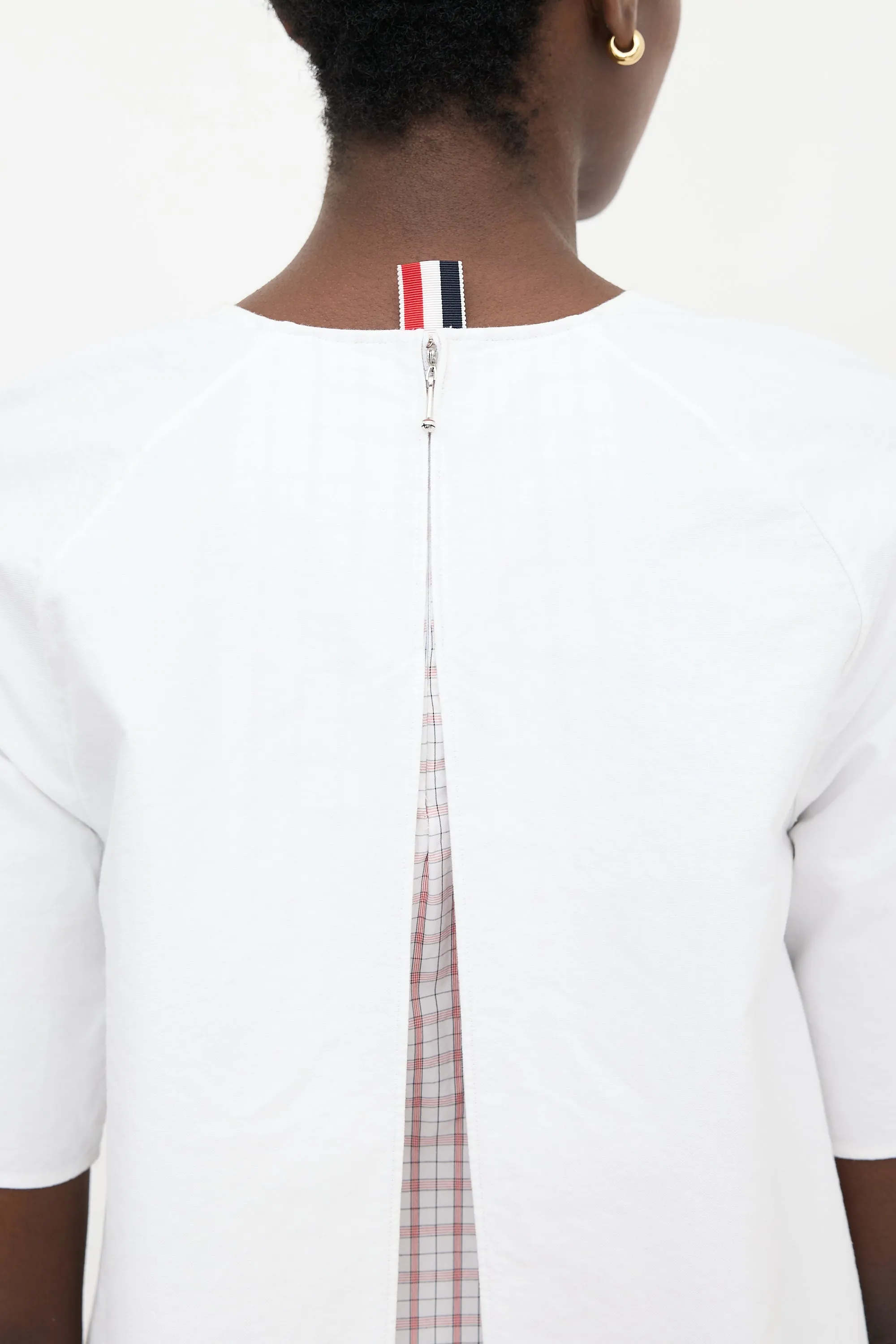 Poplin Checked Blouse sold by VSP Consignment product image thumbnail 5