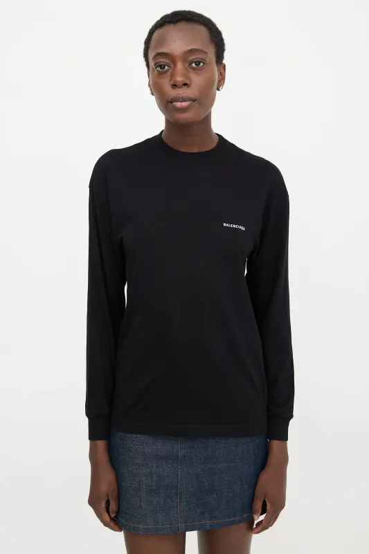 Logo Long Sleeve Top made by Balenciaga