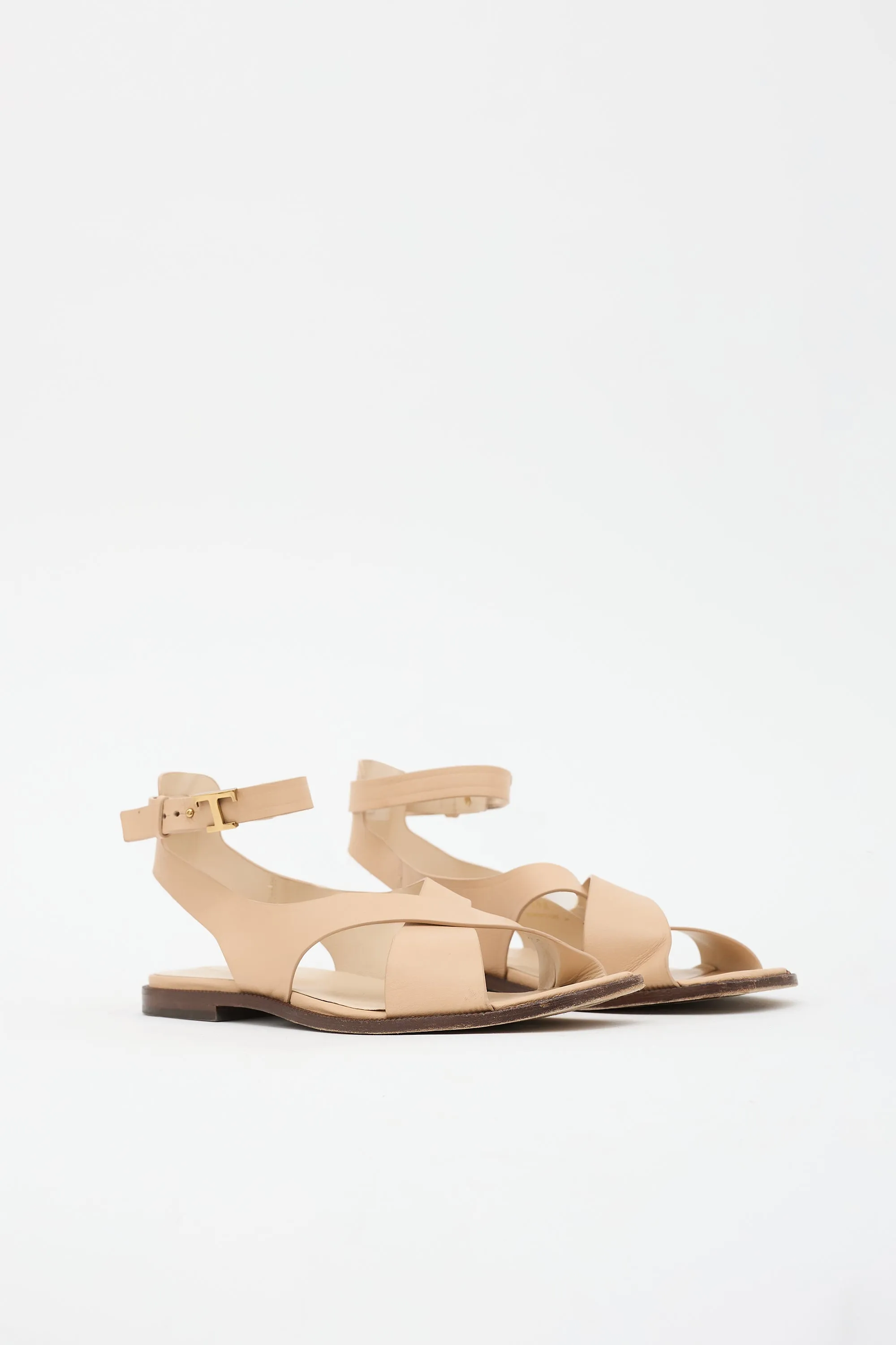 Leather Criss Cross Sandal sold by VSP Consignment product image thumbnail 2