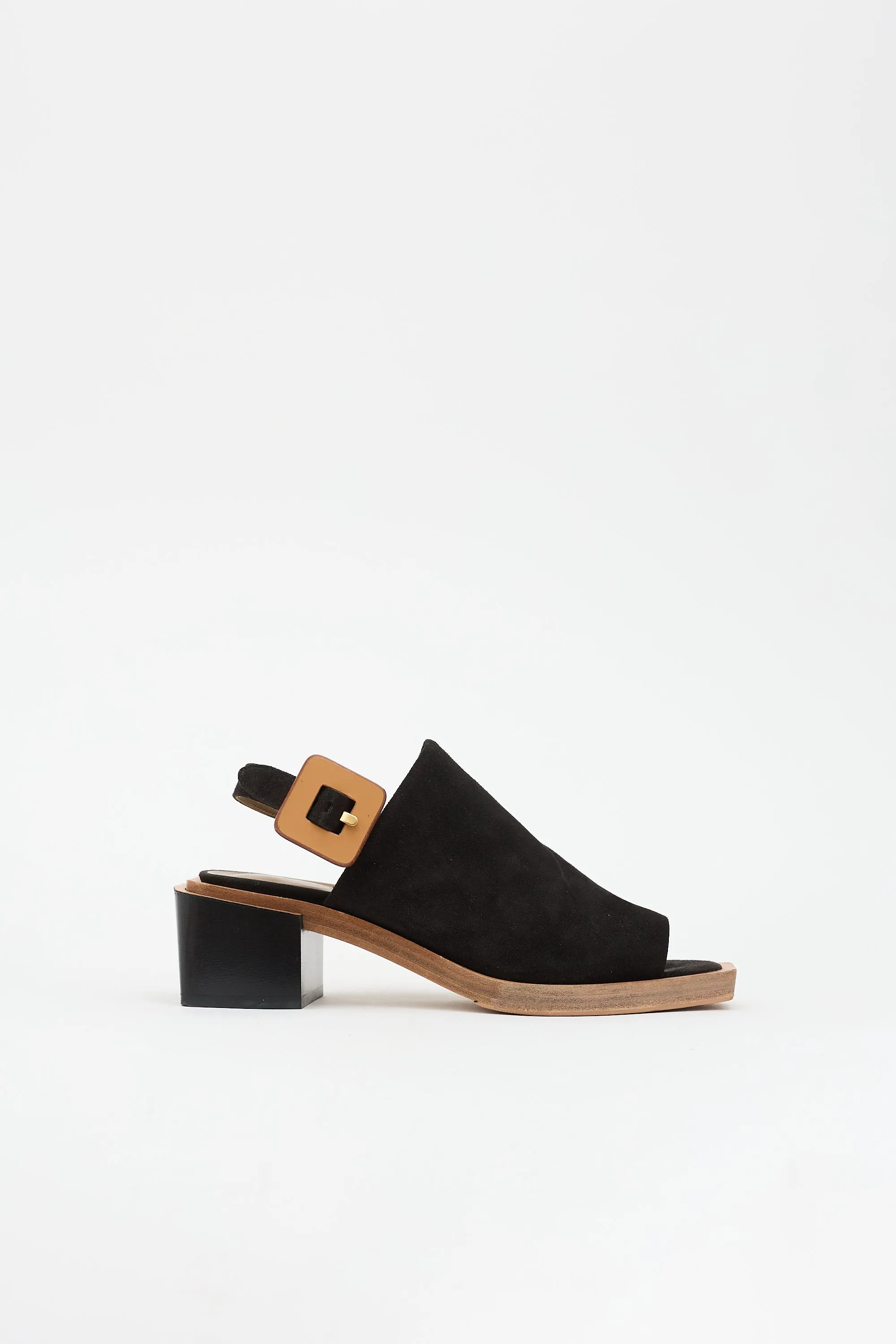 Suede Slingback Heel sold by VSP Consignment