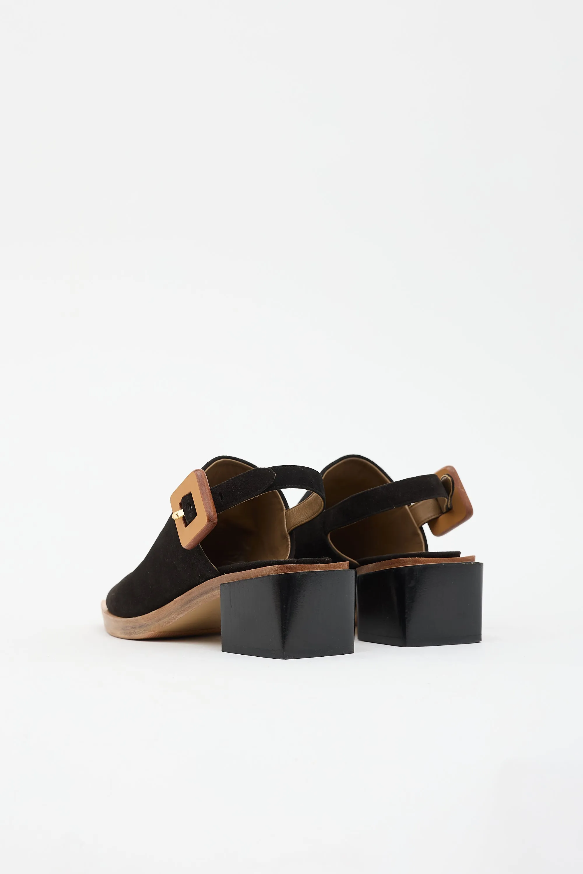 Suede Slingback Heel sold by VSP Consignment product image thumbnail 4