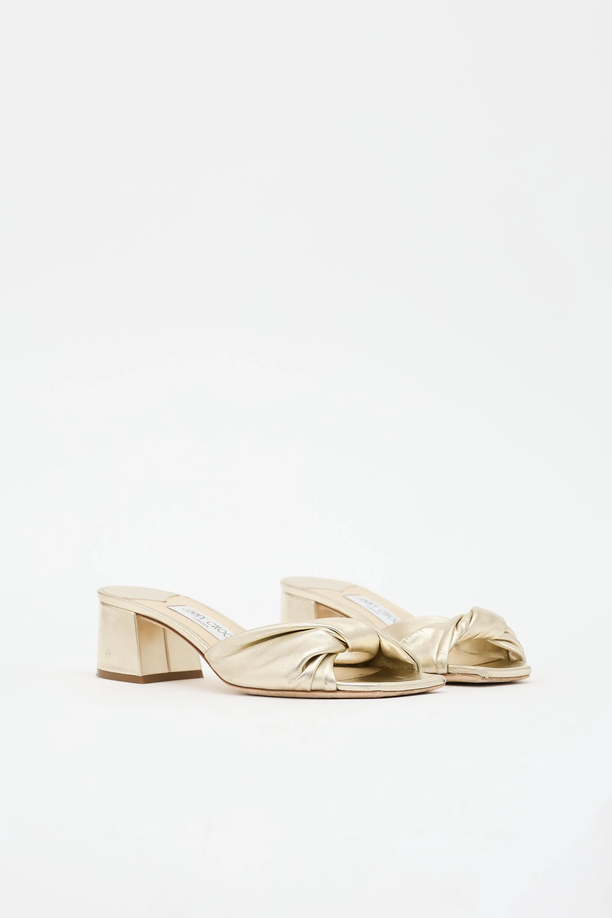 Leather Lyn 45 Sandal sold by VSP Consignment product image thumbnail 2