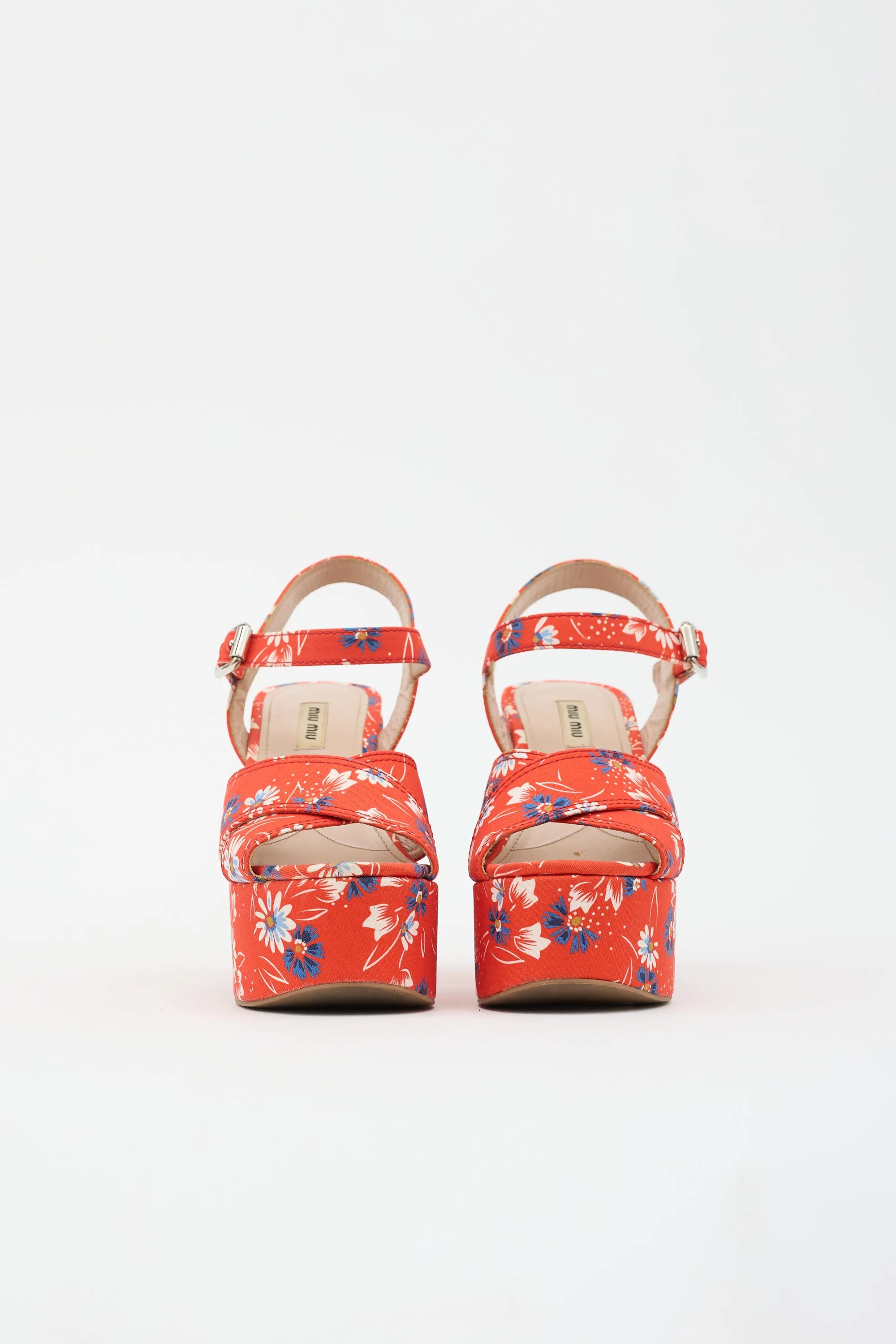 Floral Platform Sandal sold by VSP Consignment product image thumbnail 3