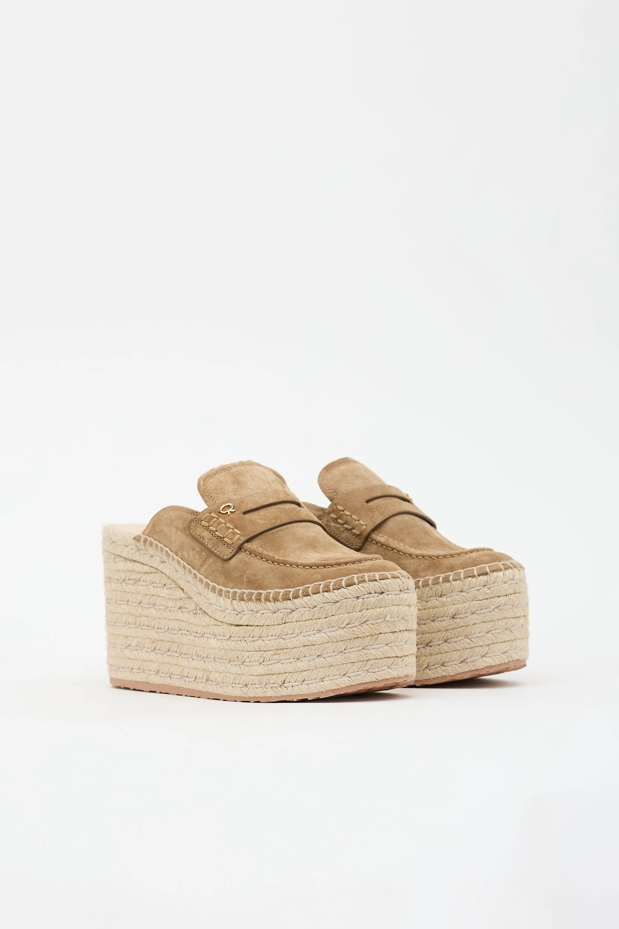 Suede Maxilla Espadrille Mule sold by VSP Consignment product image thumbnail 2