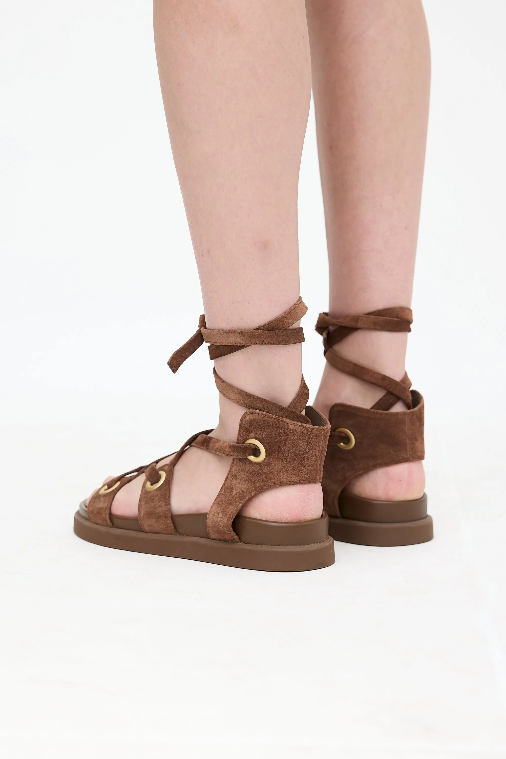 Suede Ibiza Sandal sold by VSP Consignment product image thumbnail 4