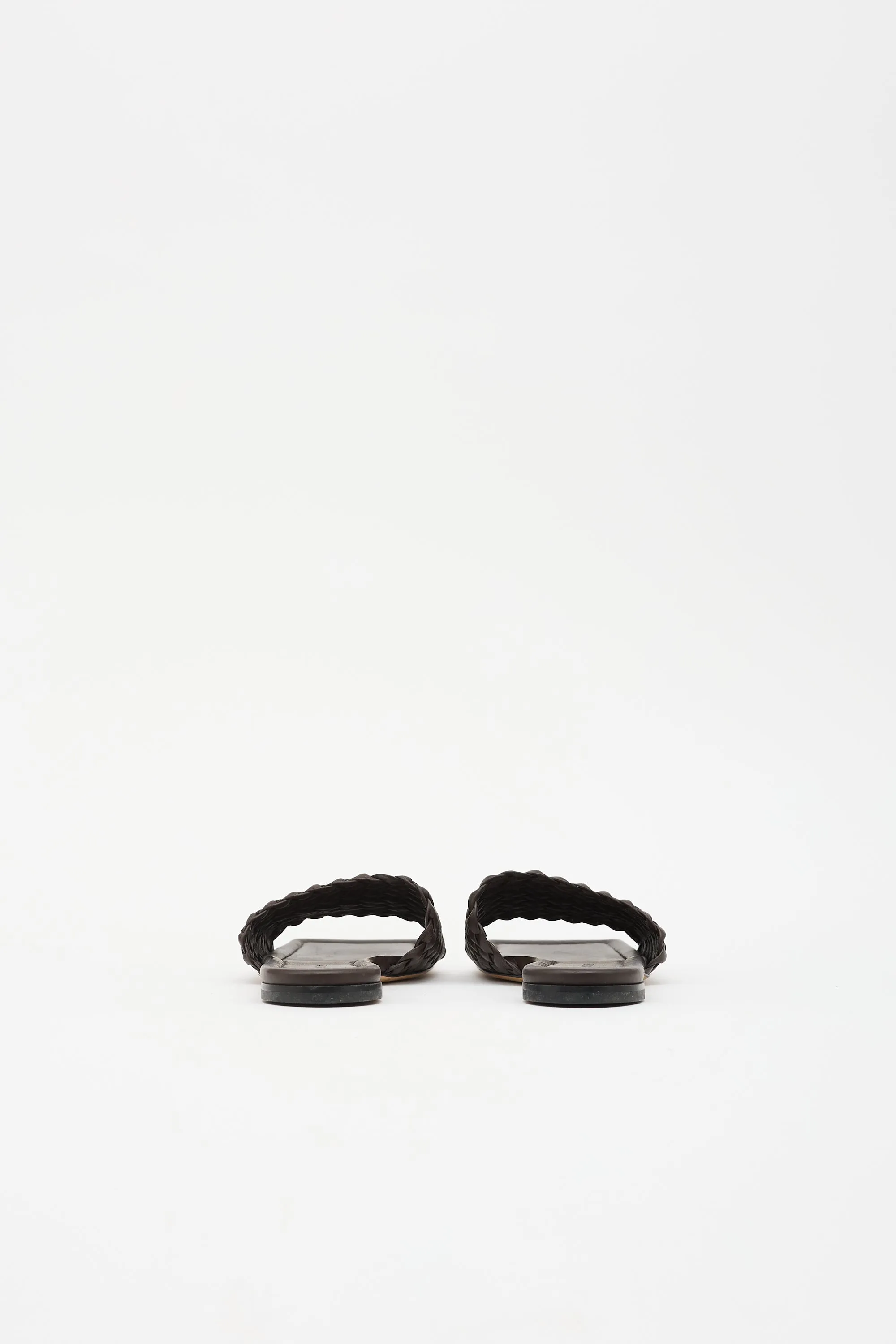 Leather Intrecciato Slide sold by VSP Consignment product image thumbnail 4