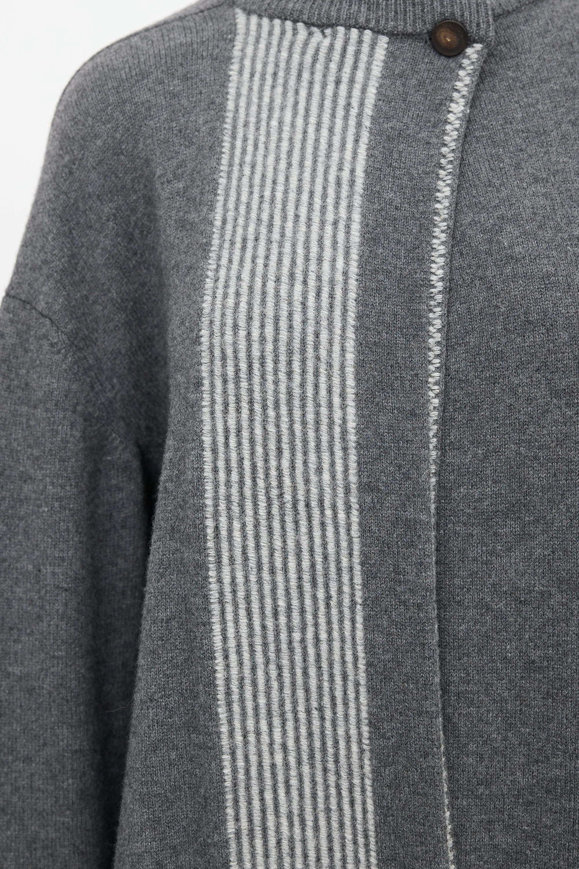 Wool Striped Cardigan sold by VSP Consignment product image thumbnail 3