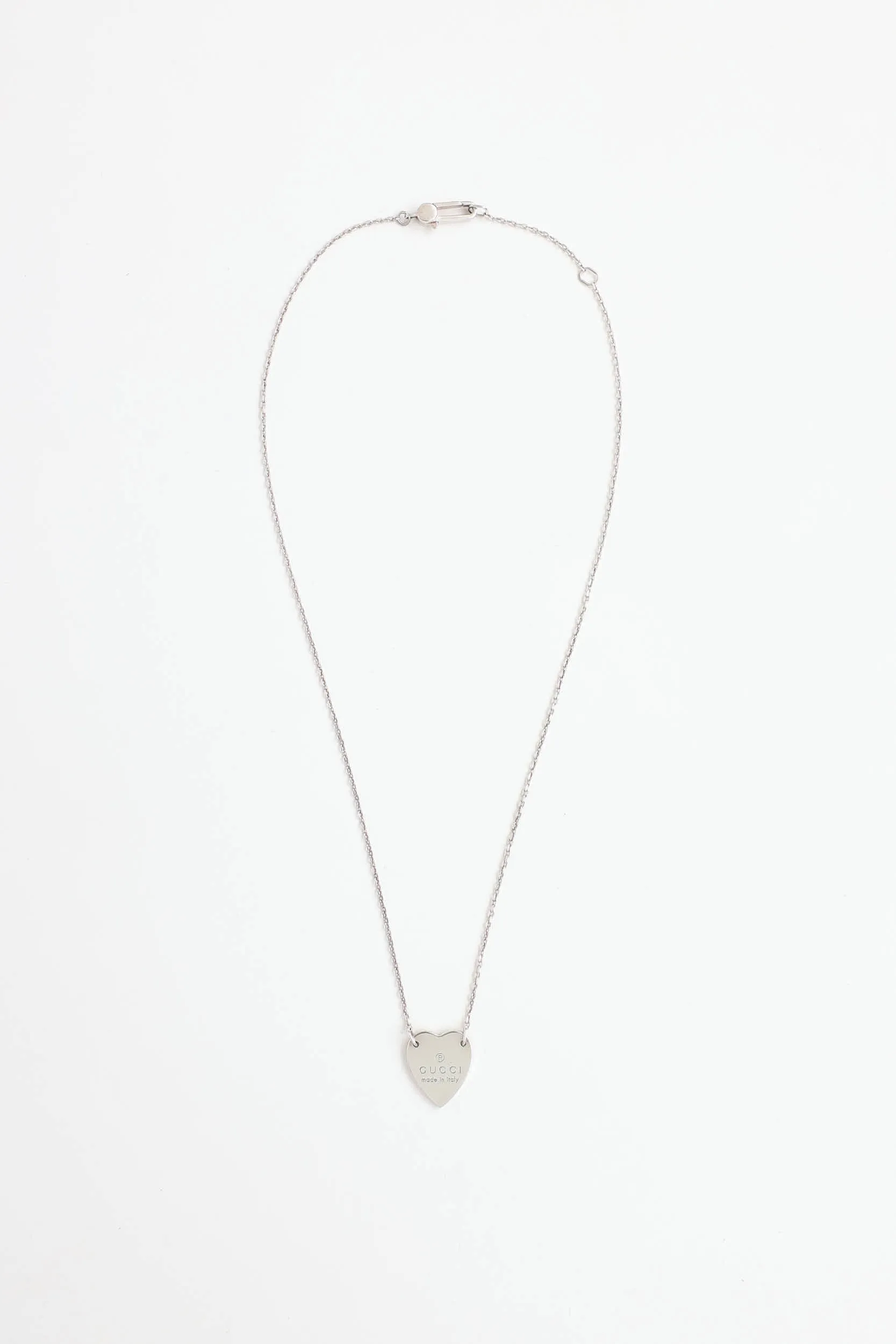 Sterling Silver Trademark Heart Necklace sold by VSP Consignment