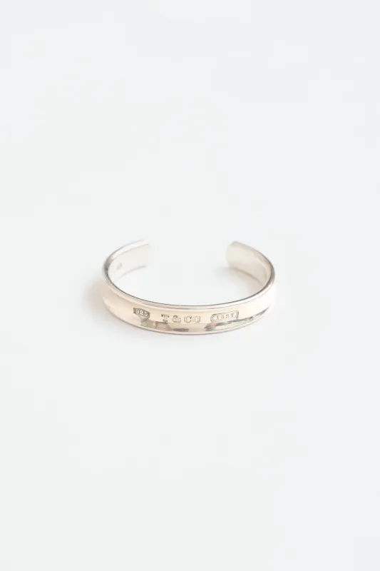 Sterling Silver 1837 Cuff bracelet made by Tiffany & Co.