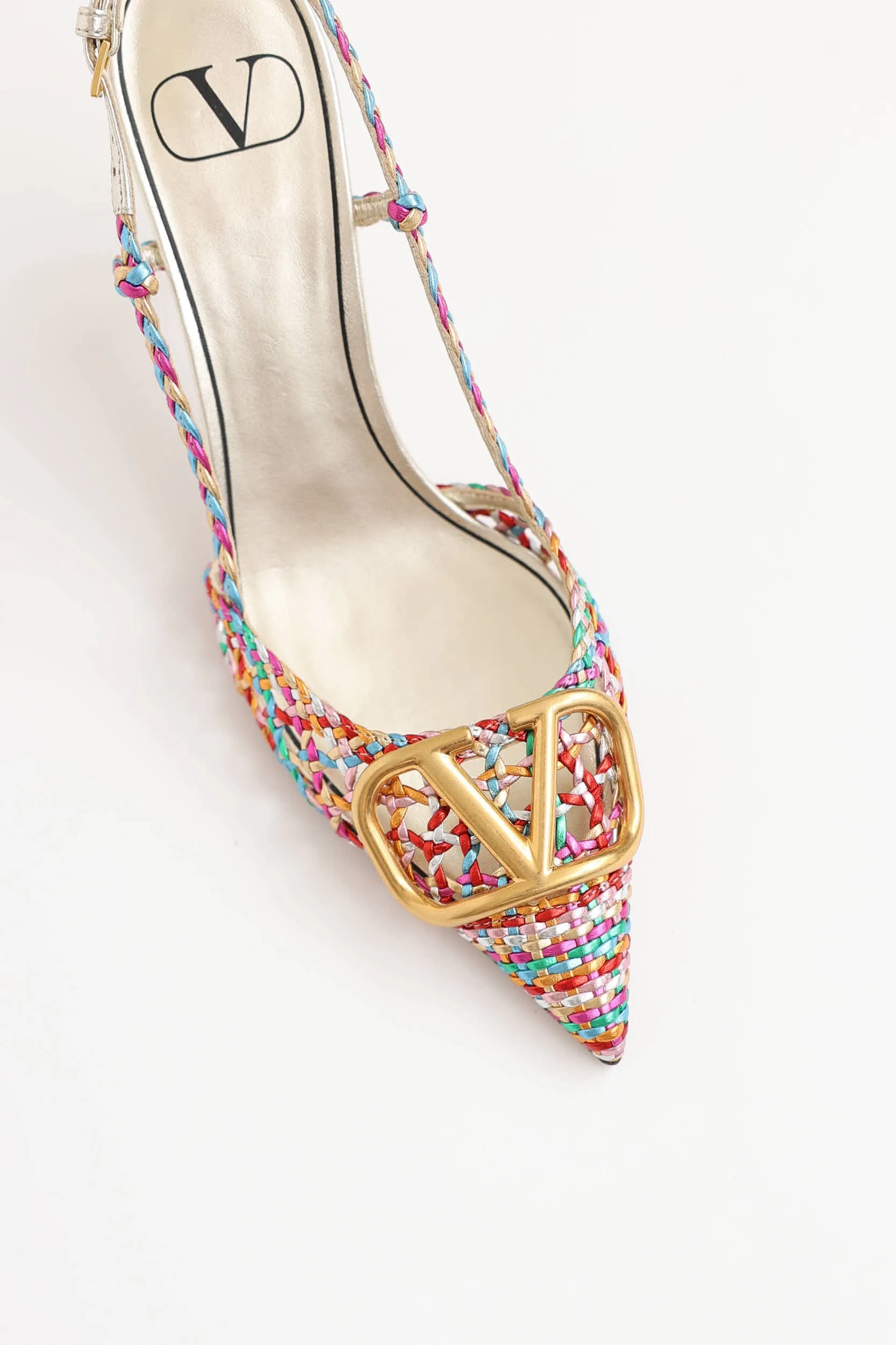Woven Slingback Pump sold by VSP Consignment product image thumbnail 2