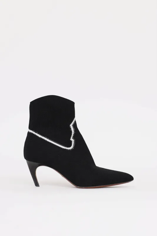 Western Sock Ankle Boot made by Dior