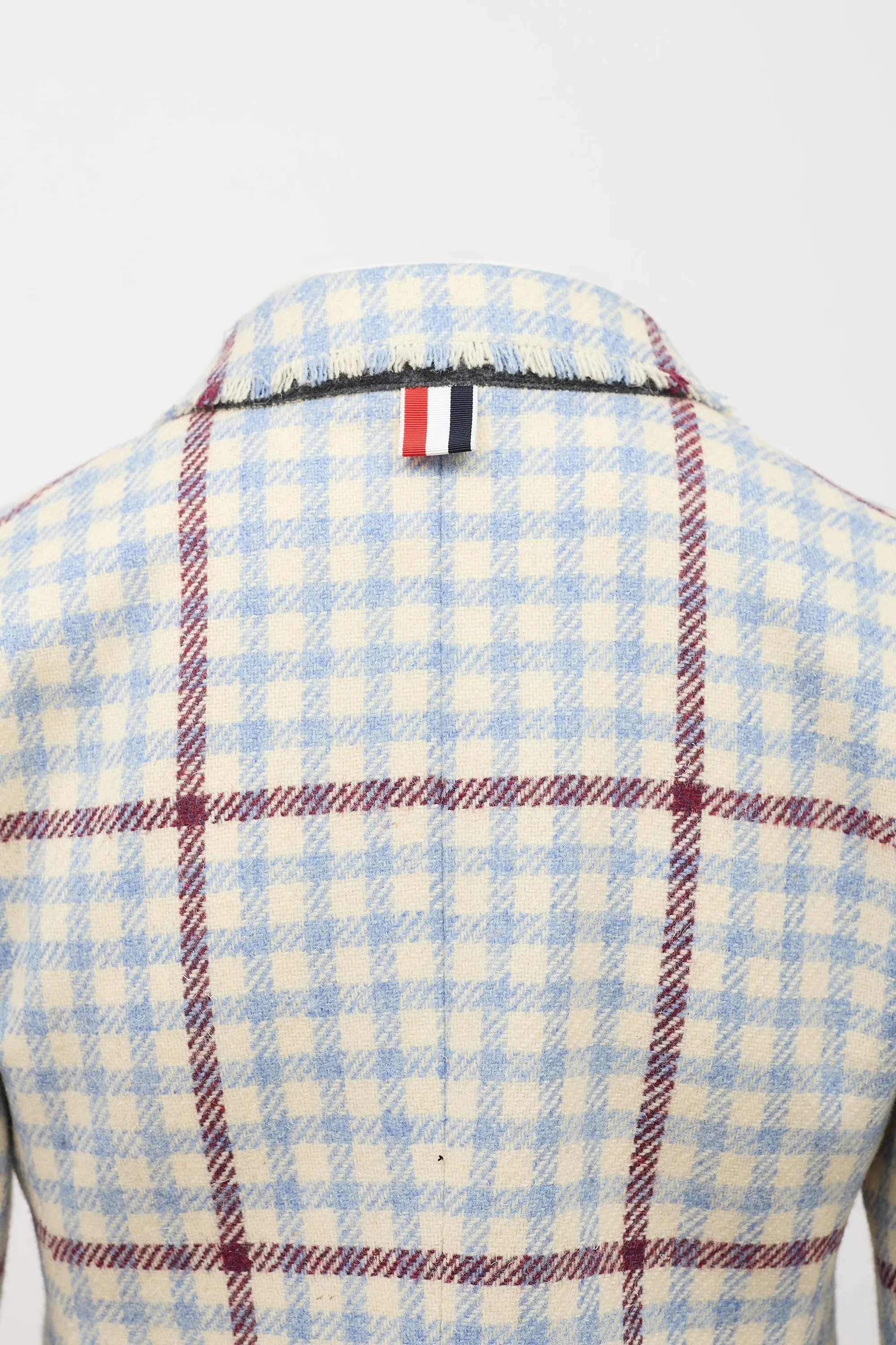 Wool Checked Blazer sold by VSP Consignment product image thumbnail 3
