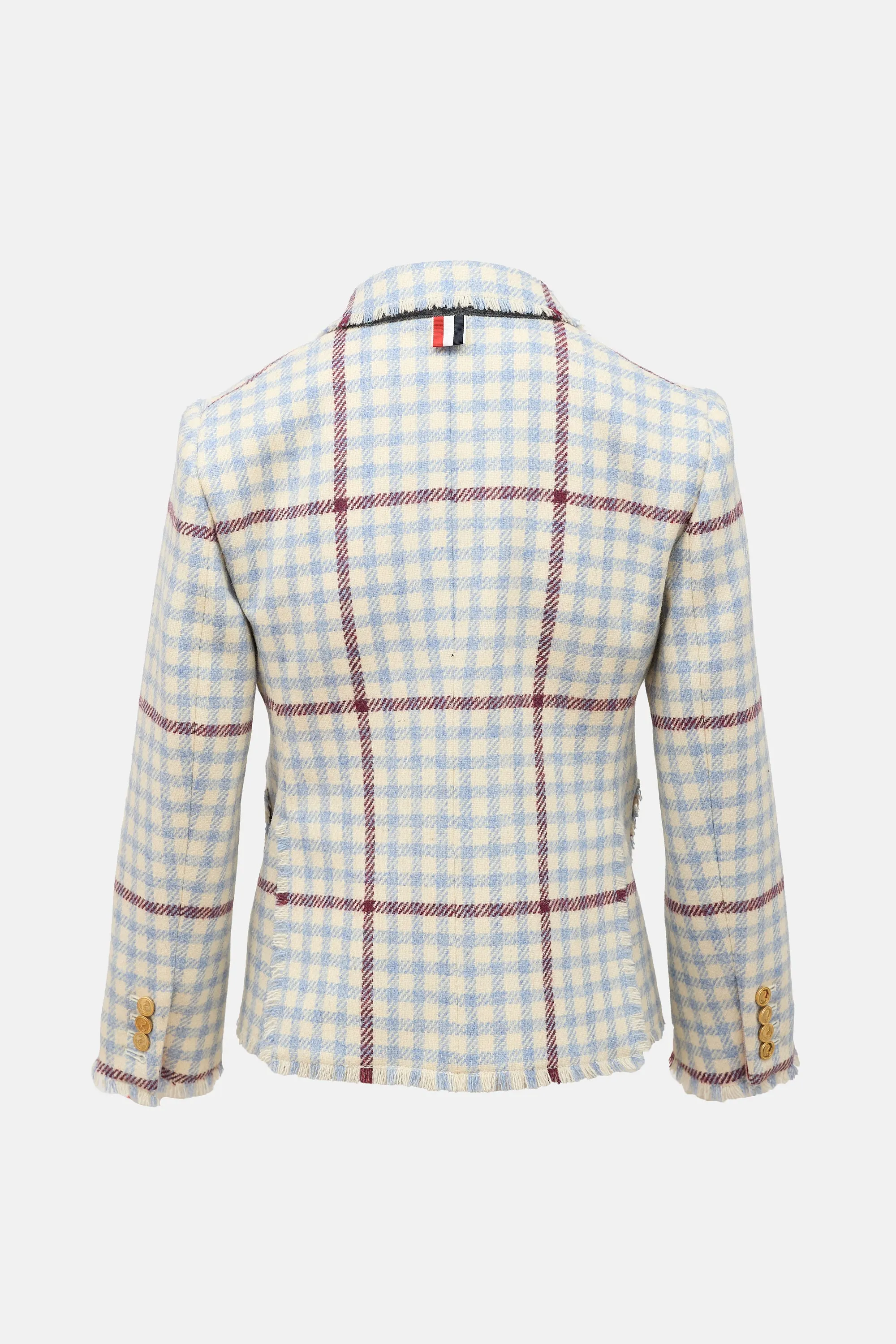 Wool Checked Blazer sold by VSP Consignment product image thumbnail 2