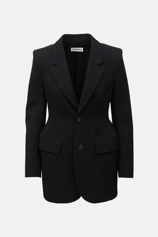 SS 2020 Wool Gabardine Blazer made by Balenciaga