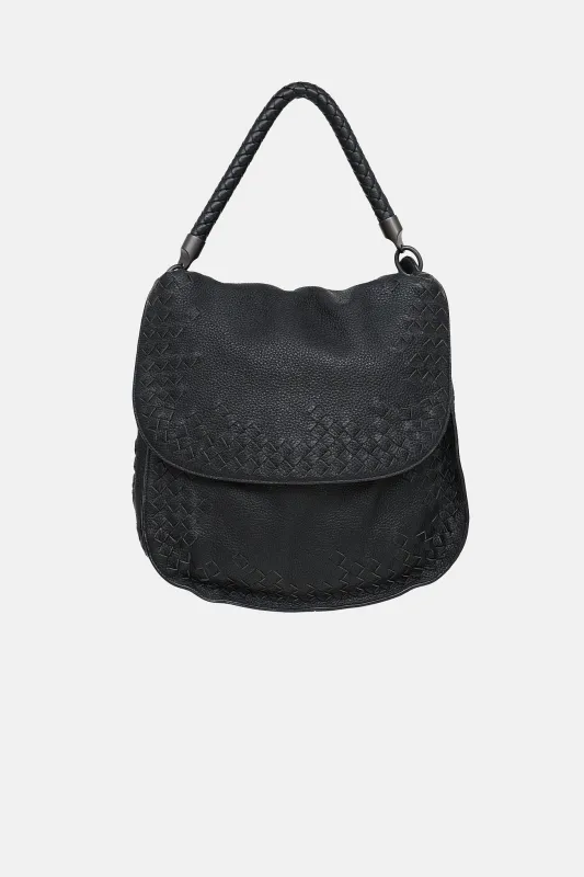 Intrecciato Flap Shoulder Bag made by Bottega Veneta