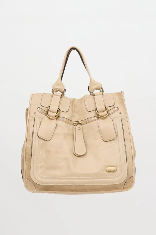 Leather Bay Bag made by Chloe