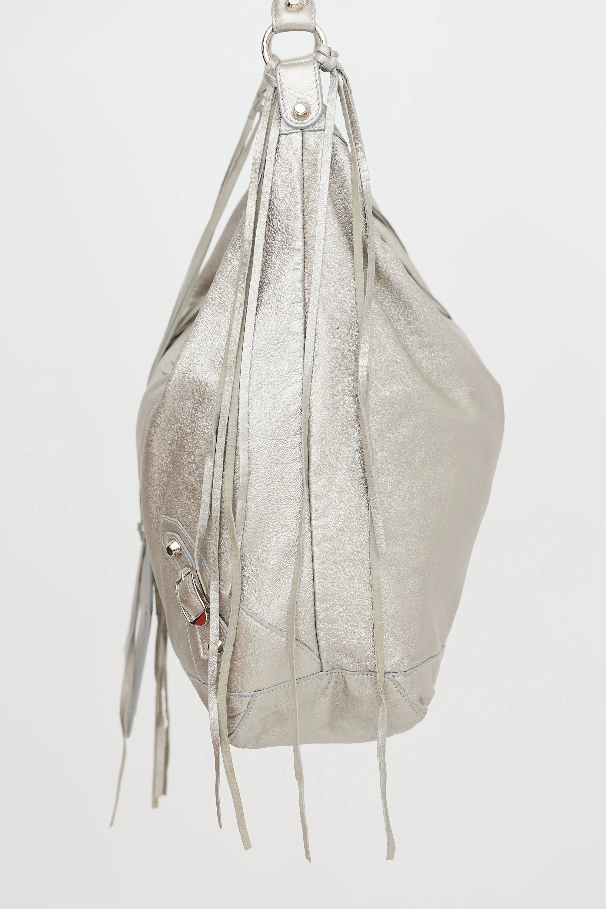 Metallic Leather Day Bag sold by VSP Consignment product image thumbnail 4