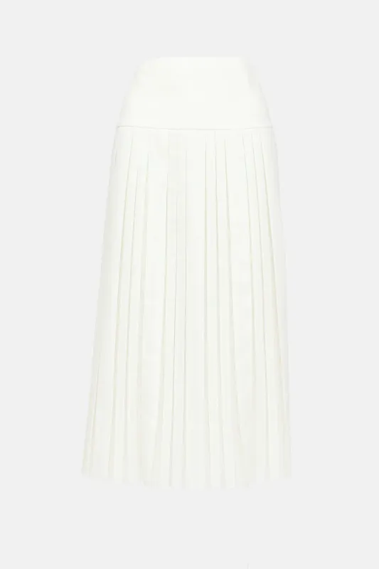 Pleated Midi Skirt made by The Row