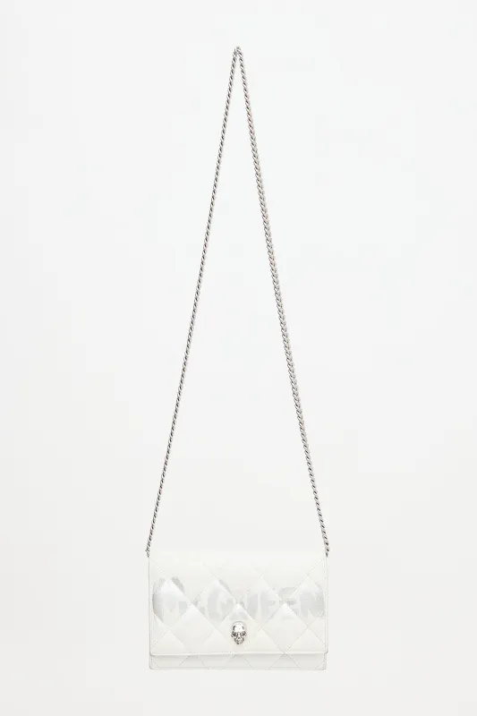 Quilted Leather Skull Bag made by Alexander McQueen