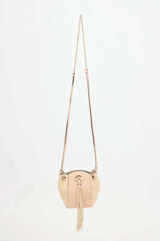 Suede & Leather Fringe Bag made by Chloe