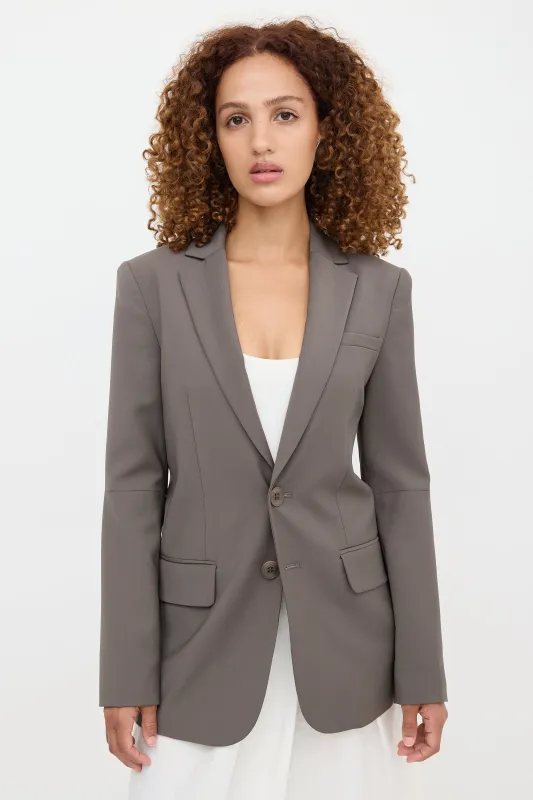 Wool Marlon Blazer made by Tibi