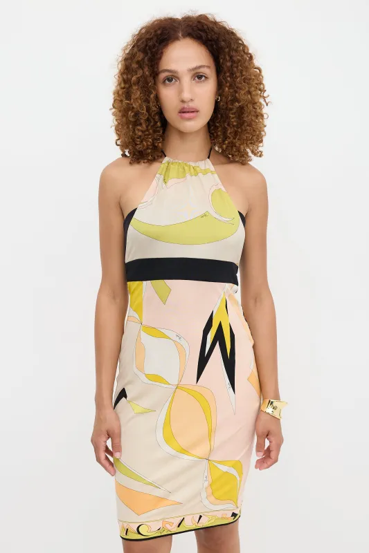 Silk Jersey Printed Dress made by Emilio Pucci