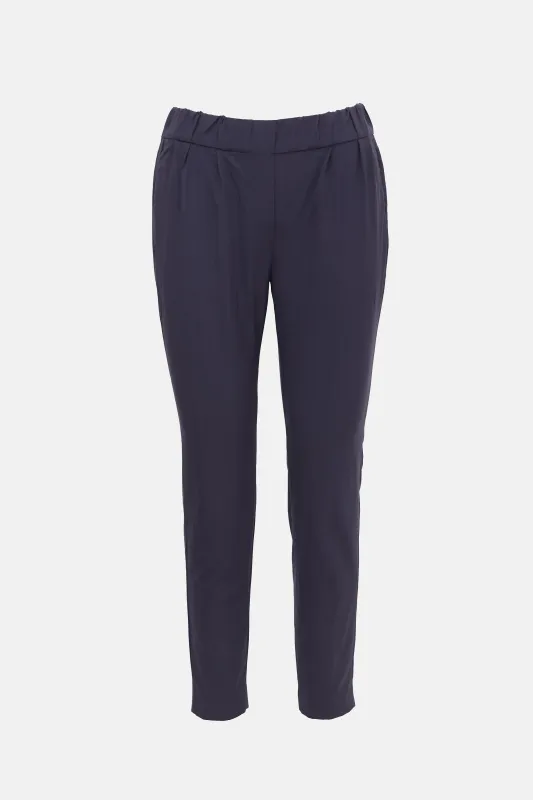 Wool Tapered Leg Pant made by Brunello Cucinelli