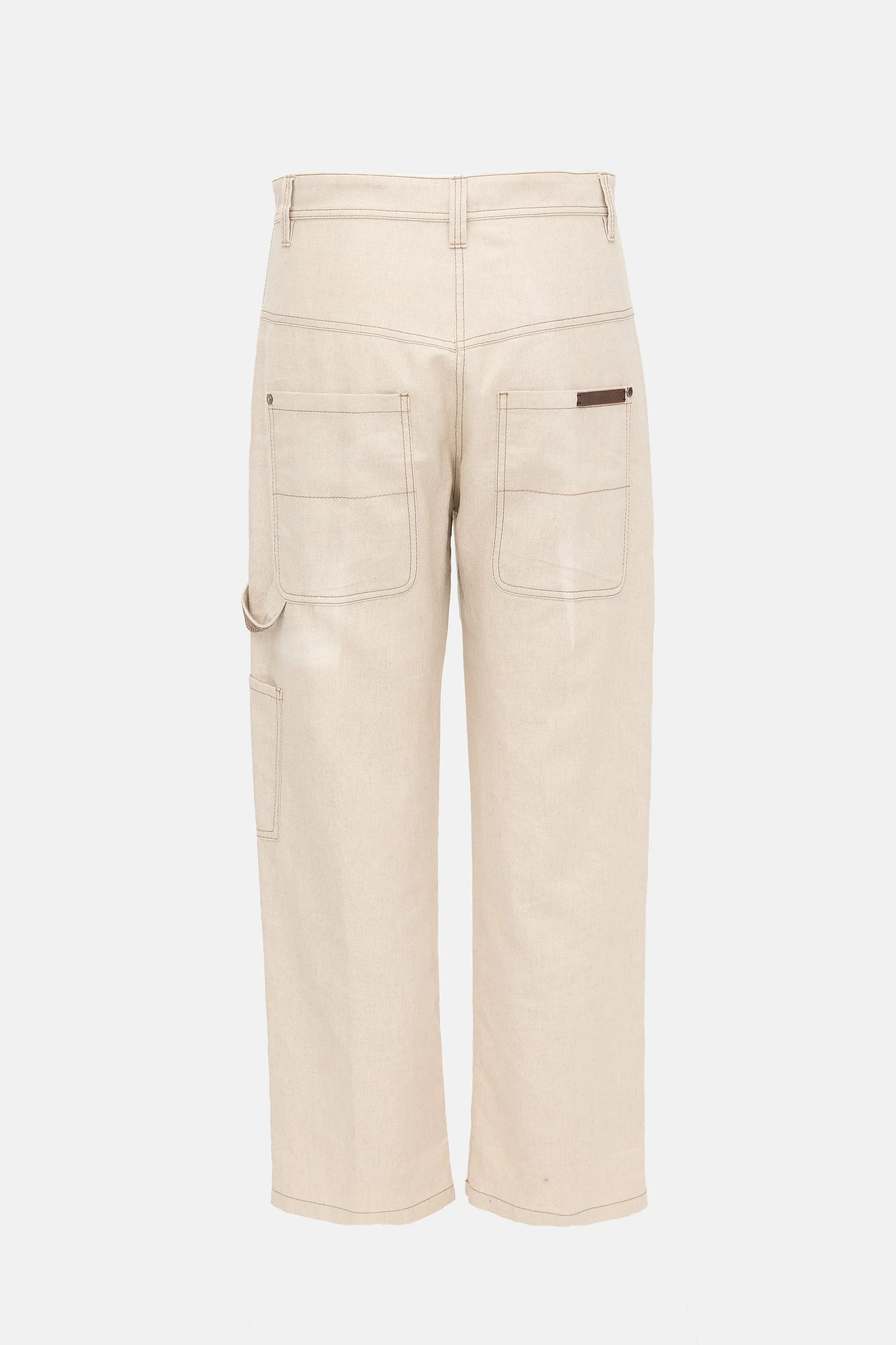 Linen Monili Straight Leg Pant sold by VSP Consignment product image thumbnail 2