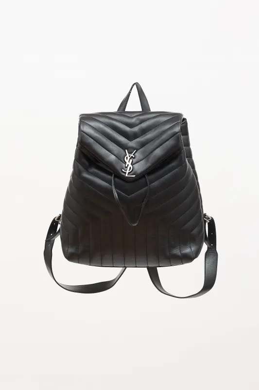 Leather Medium LouLou Backpack made by Yves Saint Laurent