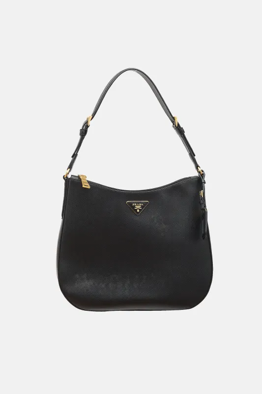 Saffiano Leather Shoulder Bag made by Prada
