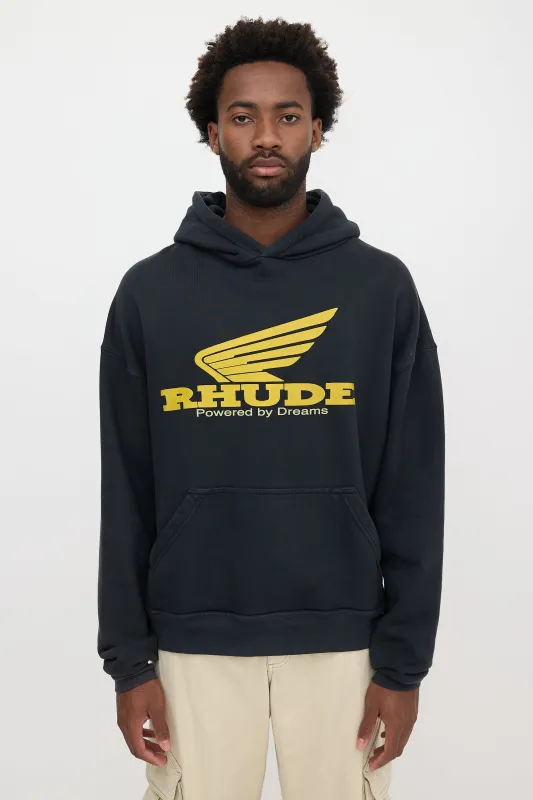 Overized Logo Hoodie made by Rhude