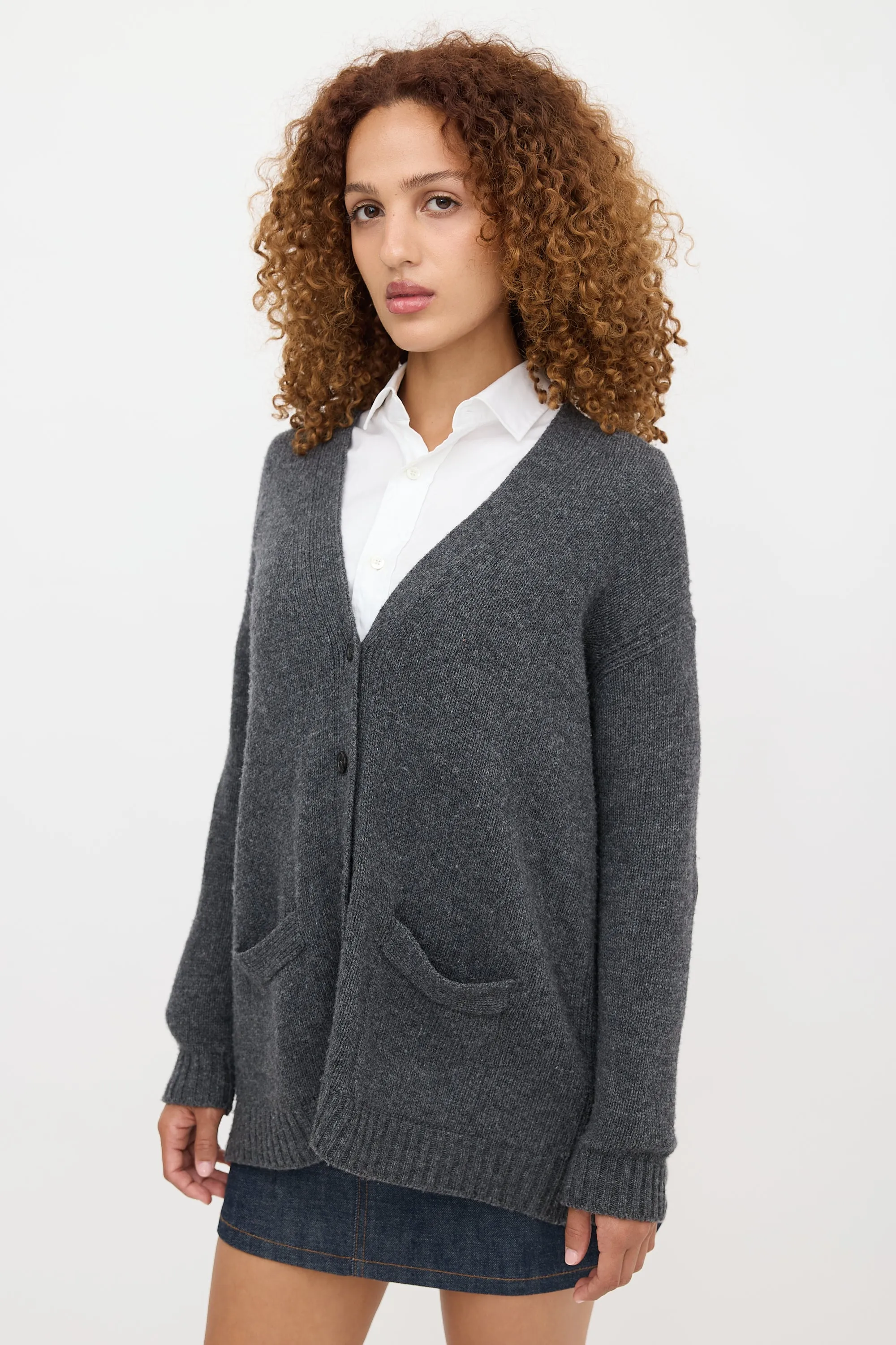 Wool & Cashmere Cardigan sold by VSP Consignment product image thumbnail 3