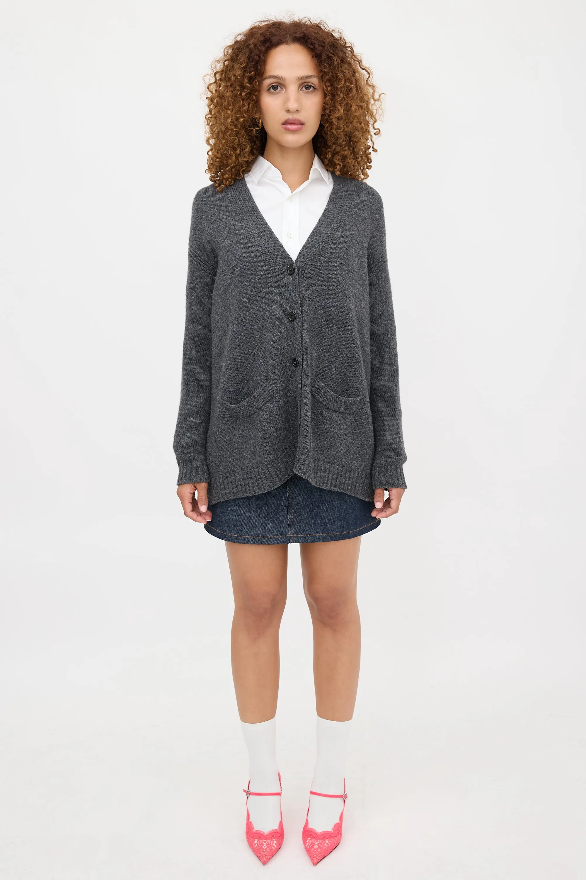 Wool & Cashmere Cardigan sold by VSP Consignment product image thumbnail 2
