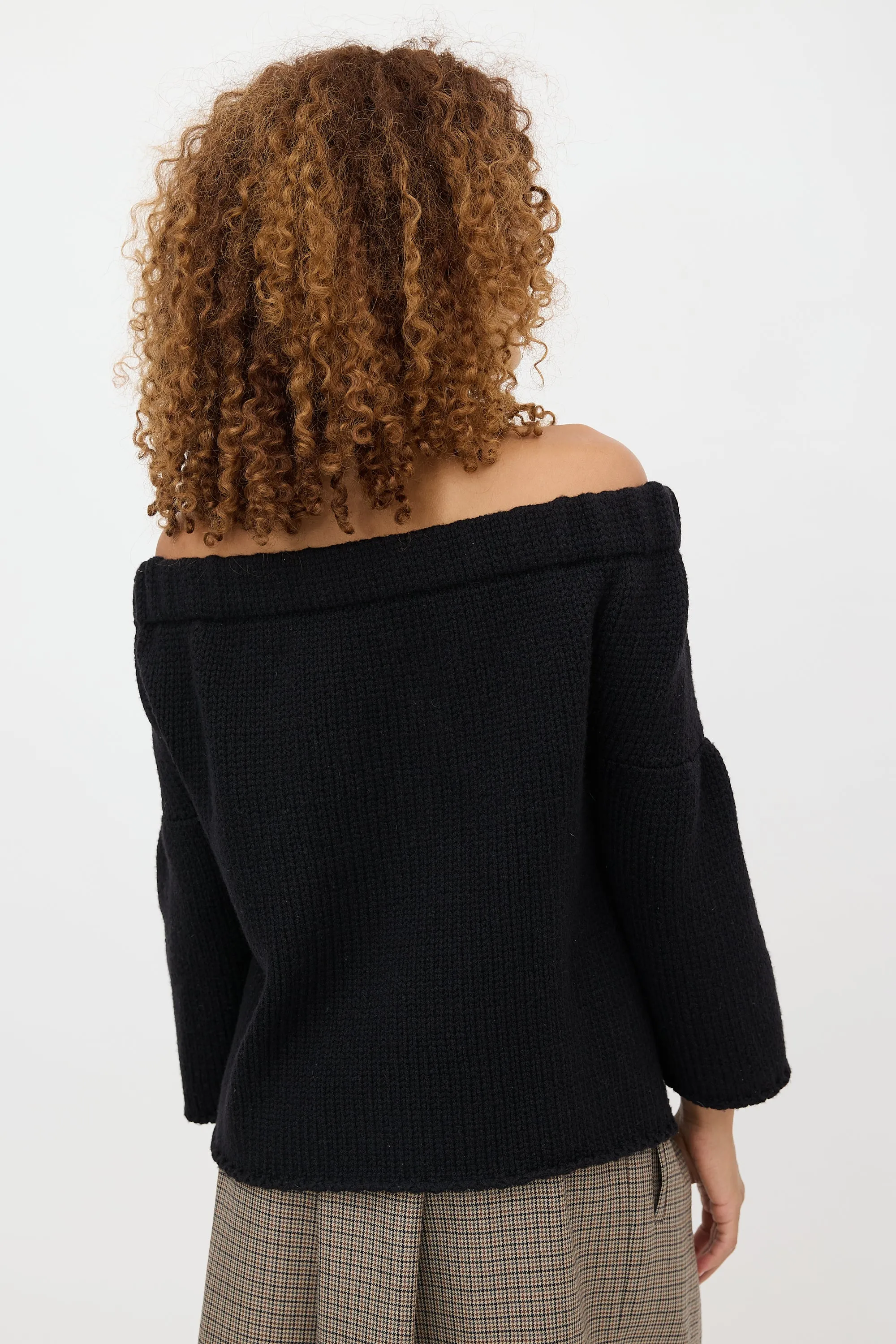 2007 Wool Off Shoulder Cardigan sold by VSP Consignment product image thumbnail 4
