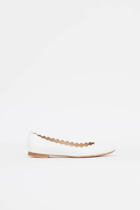 Patent Lauren Flat made by Chloe