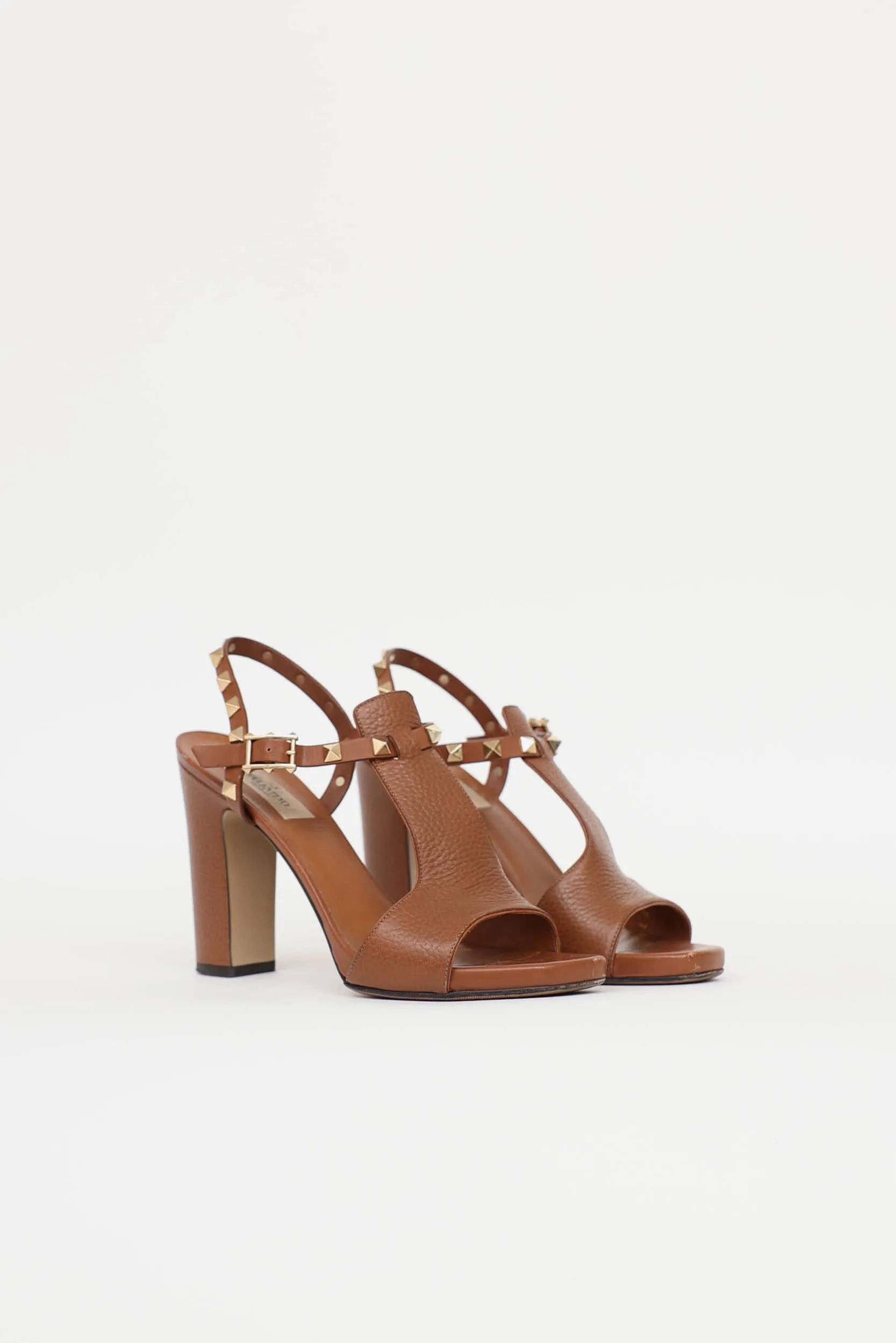 Rockstud Block Heel sold by VSP Consignment product image thumbnail 2