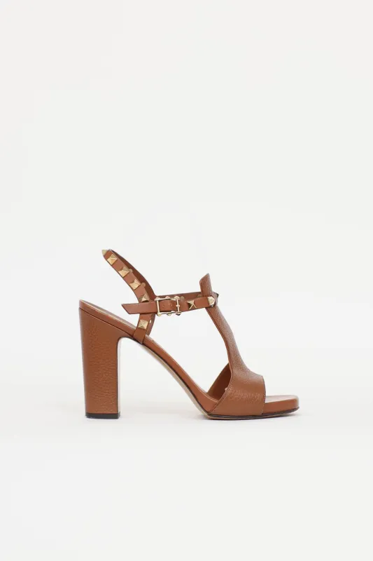 Rockstud Block Heel made by Valentino